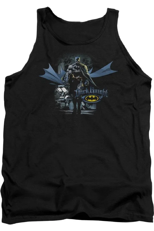 Batman From The Depths Adult Tank TopThermal vest