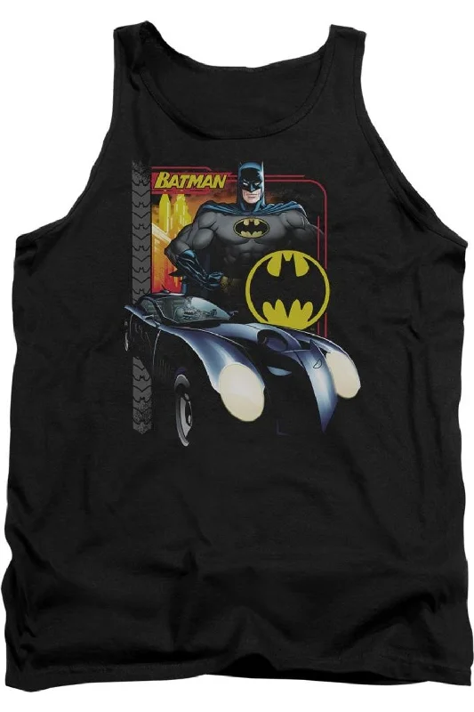 Batman Bat Racing Adult Tank TopWaterproof hoodie