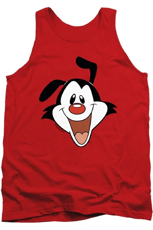 Animaniacs Yakko Head Adult Tank TopTraining tee