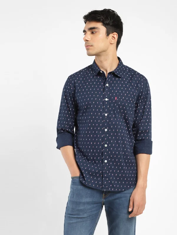 Men's Printed Slim Fit ShirtCasual Shirts