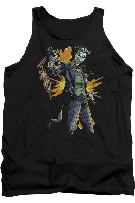 Batman Joker Bang Adult Tank TopWaterproof tee