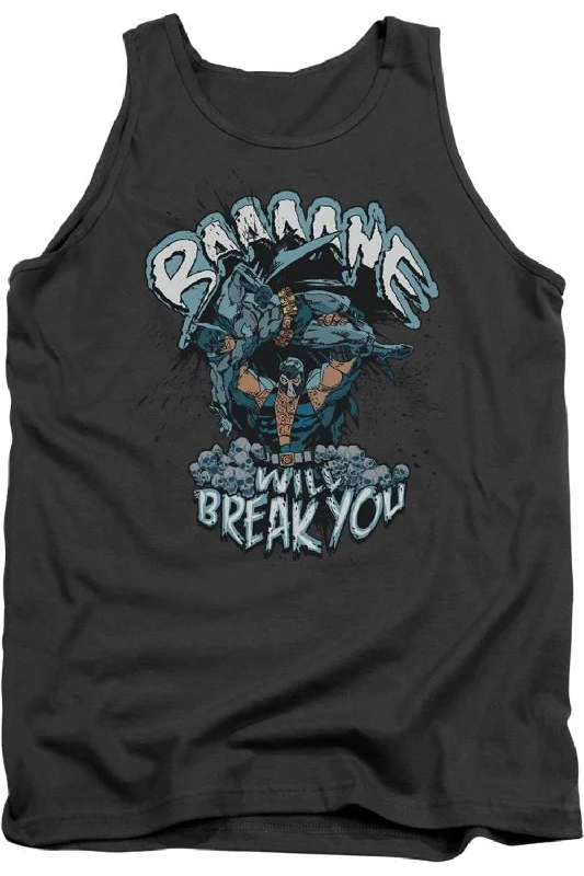 Batman Bane Will Break You Adult Tank TopBreathable hoodie