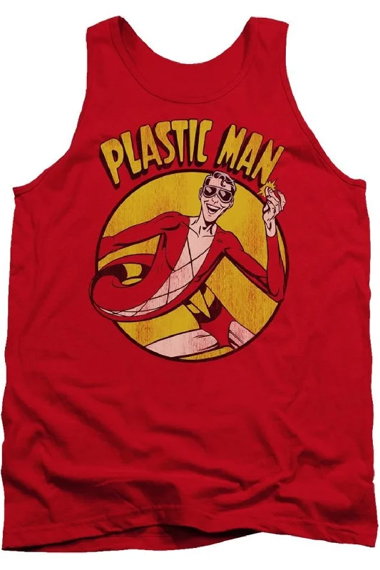 DC Comics Plastic Man Adult Tank TopSports jacket