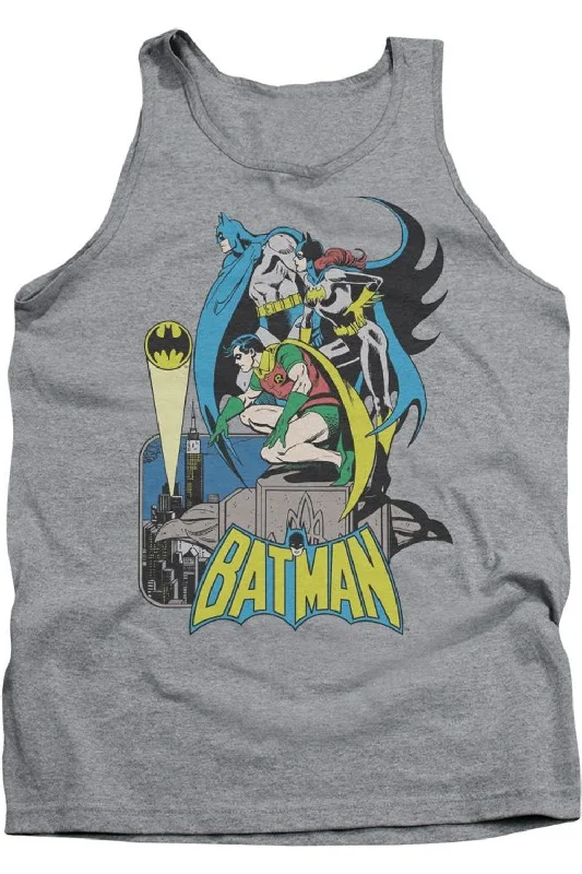 DC Comics Batman Heroic Trio Adult Tank TopTrail tee