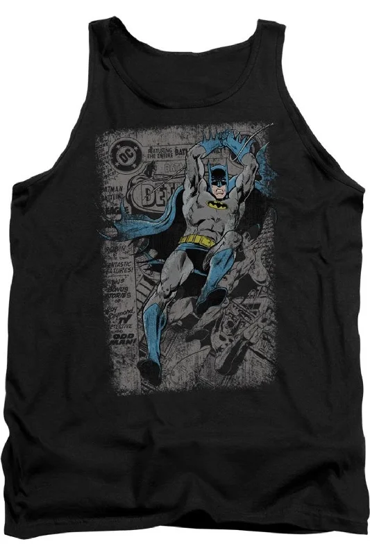 Batman Detective #487 Distress Adult Tank TopTrail tank