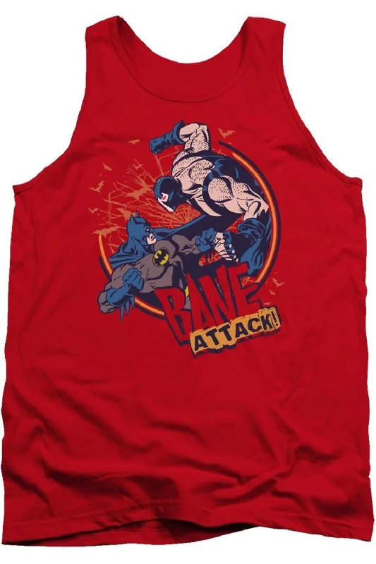 Batman Bane Attack! Adult Tank TopTrail tee