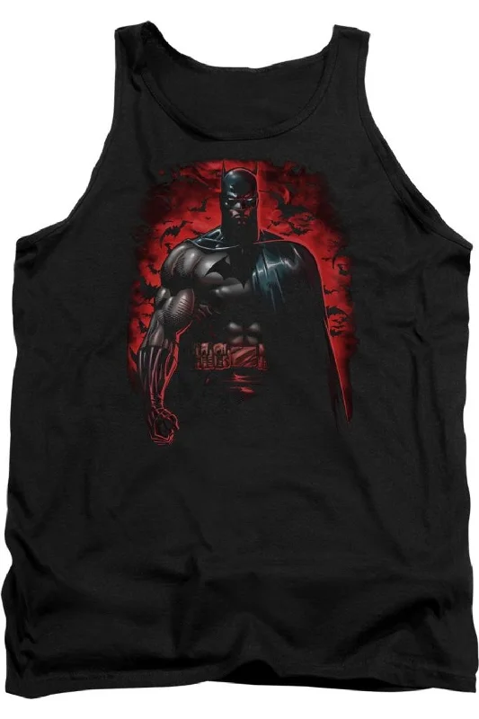 Batman Red Knight Adult Tank TopThermal tee