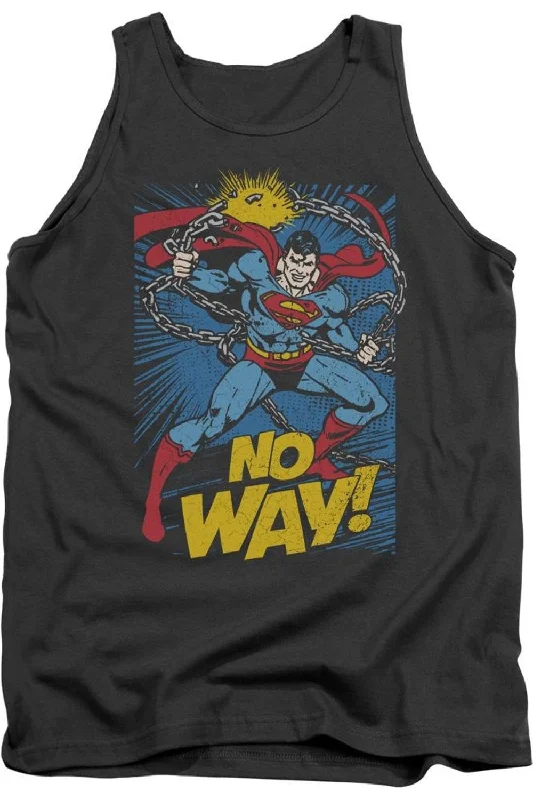 DC Comics No Way Adult Tank TopGym vest