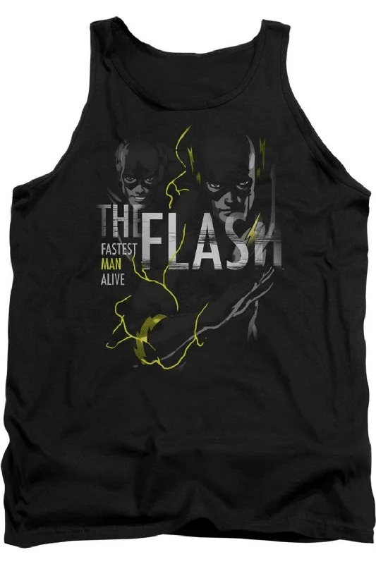 DC Comics Flash Bold Flash Adult Tank TopHiking vest