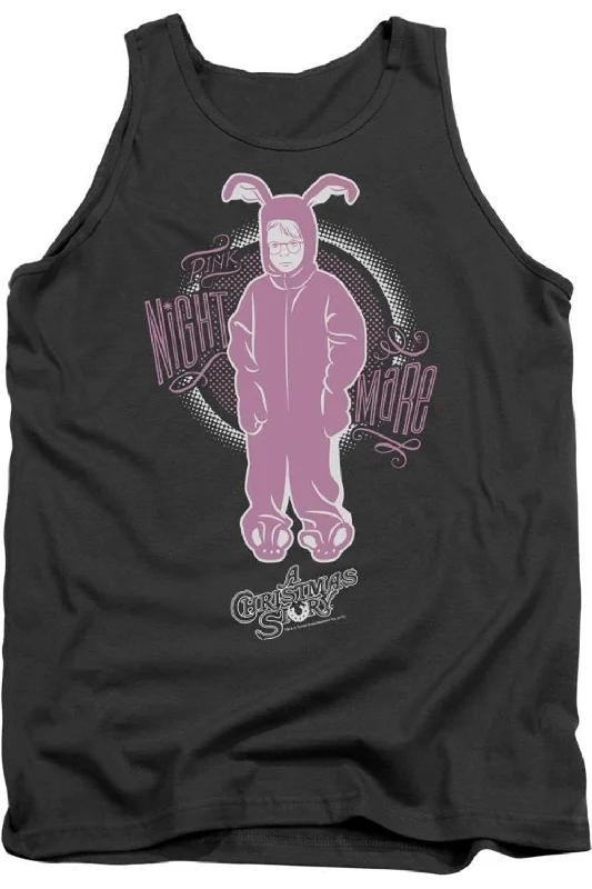 A Christmas Story Pink Nightmare Adult Tank TopWindproof tank