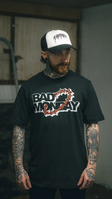 Barbed Logo Tee / Front PrintFringed T-Shirts