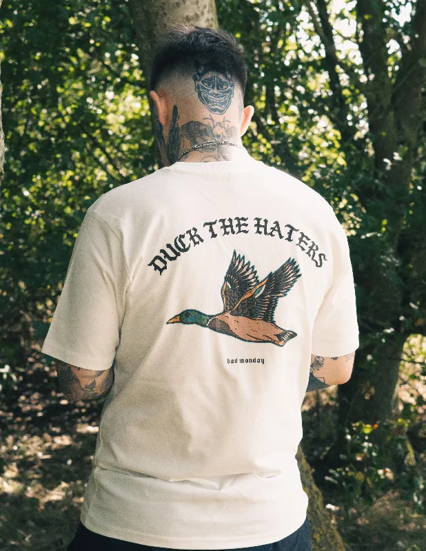 Duck The Haters Tee / Back PrintEmbellished T-Shirts