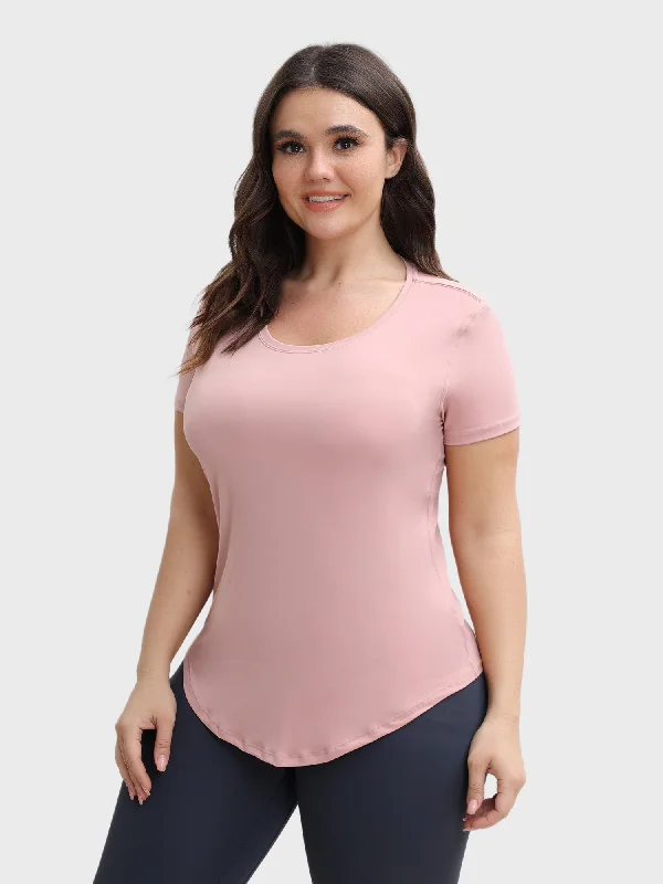 Simplicity Loose Lightweight Breathable Sports TeeUrban T-Shirts