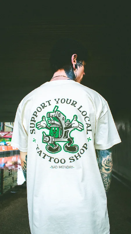 Support Your Local Tattoo Shop TeeFishing T-Shirts