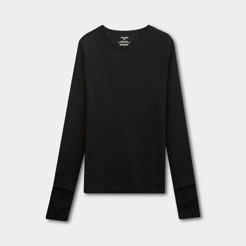 LS Merino Slub TeeSheer T-Shirts