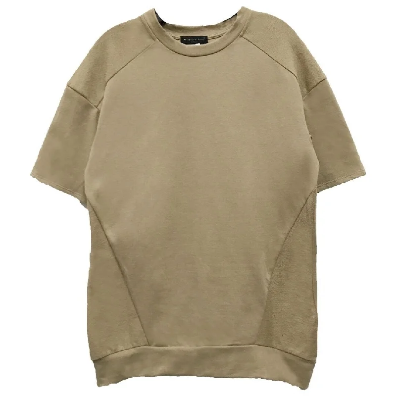 Reverse French Terry Tee KhakiOrganic Cotton T-Shirts