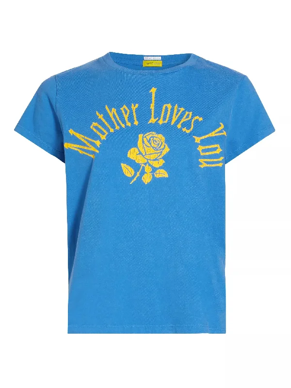 Mother Women's The Boxie Goodie Goodie Tee, Mother LovesColorblock T-Shirts