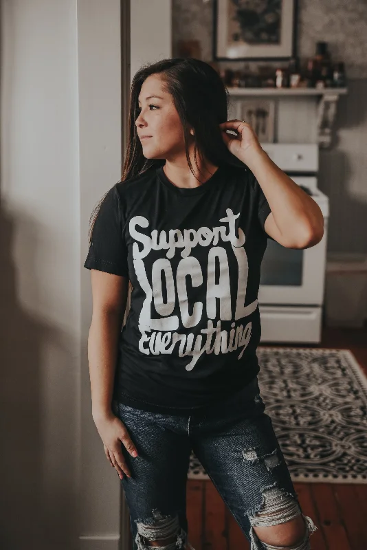 Support Local Everything TeeFitted T-Shirts