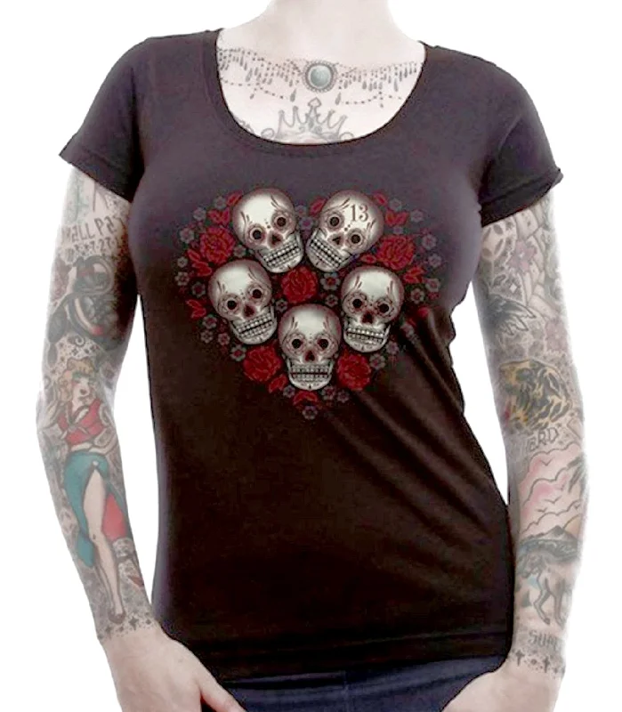 The CINCO DE MUERTE Scoop Neck TeeFishing T-Shirts